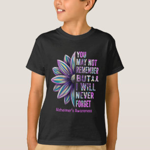 Camiseta Flor de Consciência Lembre-se de Nunca Esquecer Pr