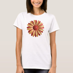 Camiseta Flor de Daisy Hippie do MOD Retroativo - Moda Tren