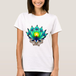 Camiseta Flor de Elegância, Lotus Místico.