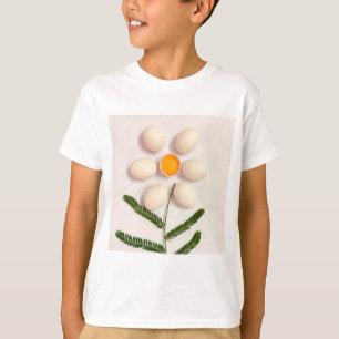 Camiseta Flor de Gema de Ovo