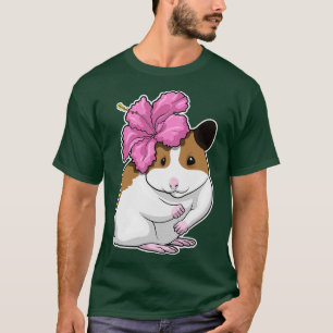 Camiseta Flor de Hamster Hibiscus