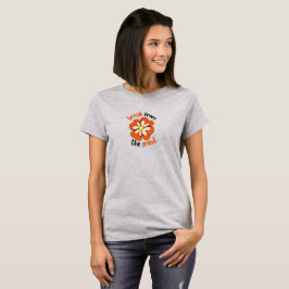 Camiseta Flor de Laranja