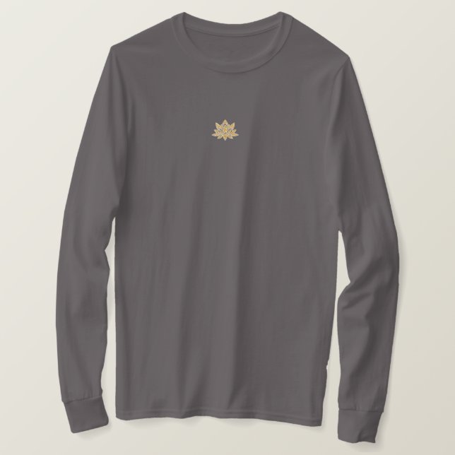 Camiseta Flor de Lotus (Frente do Design)