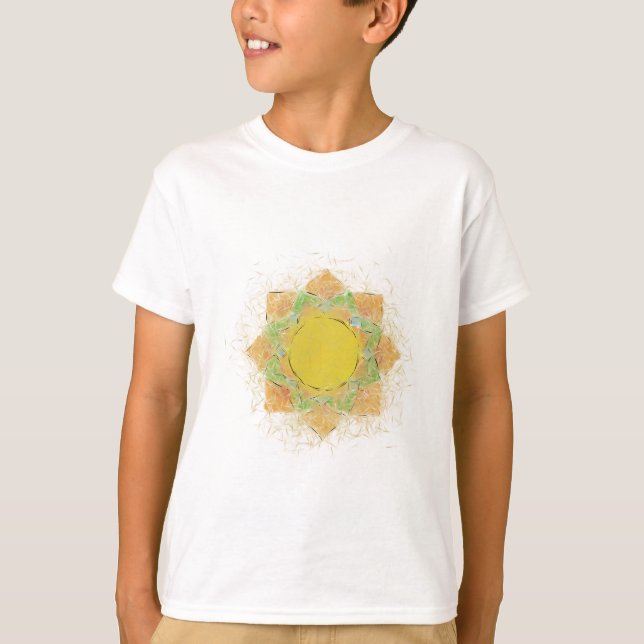 Camiseta Flor de lótus etéreo (Frente)