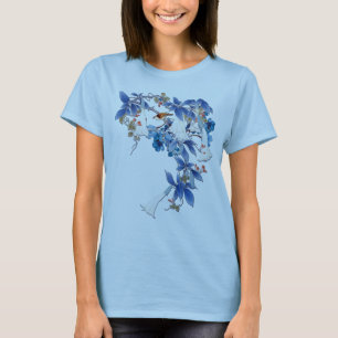 Camiseta Flor de Lua branca ilustrada