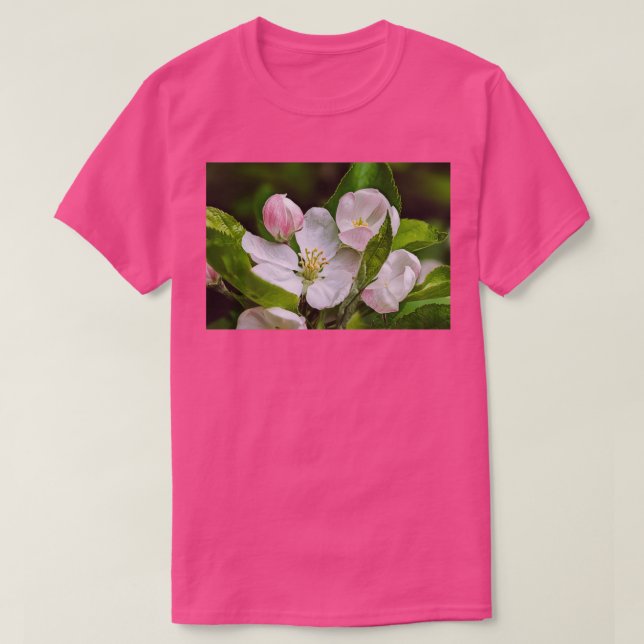 Camiseta Flor de Maçã 2 (Frente do Design)