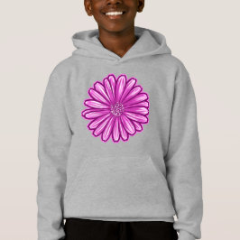 Camiseta Flor de Margarida Africana, Ilustração Realista