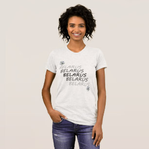 Camiseta Flor de Milho Nacional da Bielorrússia