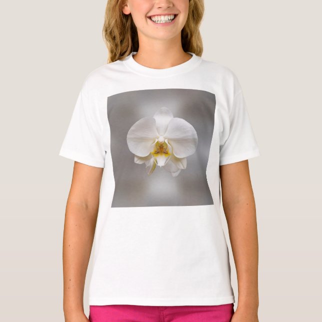 Camiseta Flor de orquídea (Frente)