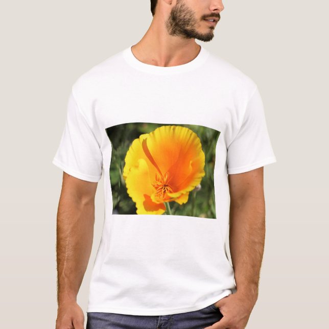 Camiseta Flor de papoila da Califórnia (Frente)