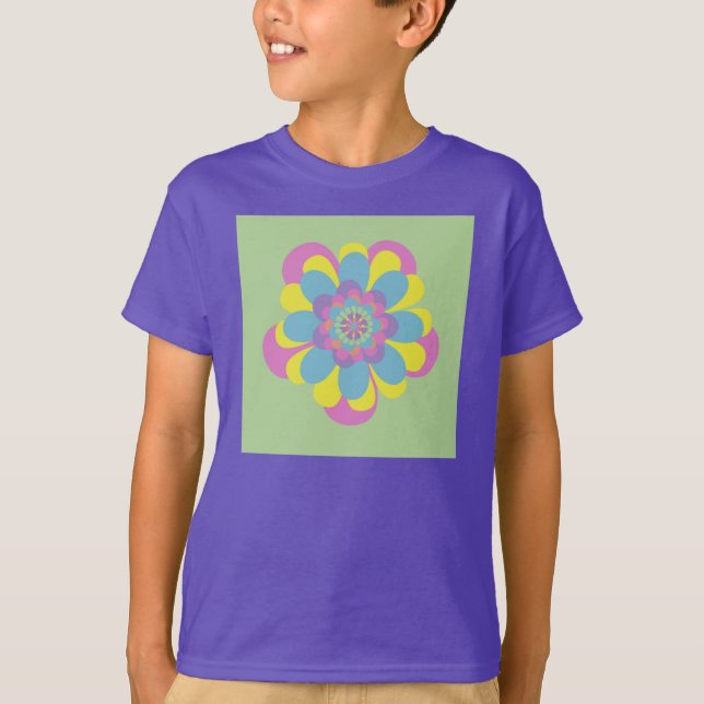 Camiseta Flor de Pastel (Frente)