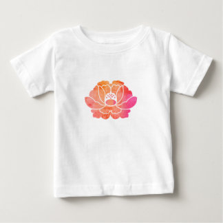 Camiseta flor de peônia