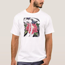Camiseta Flor de Peônia
