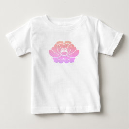 Camiseta flor de peônia