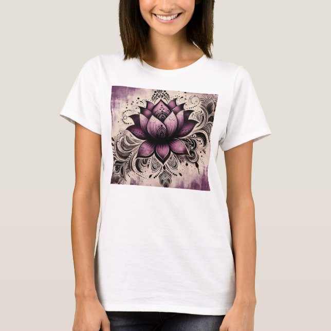 CAMISETA FLOR DE PERDA RÚPIDA (Frente)