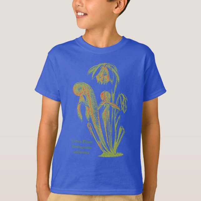 Camiseta Flor de Planta Carnívora (Frente)