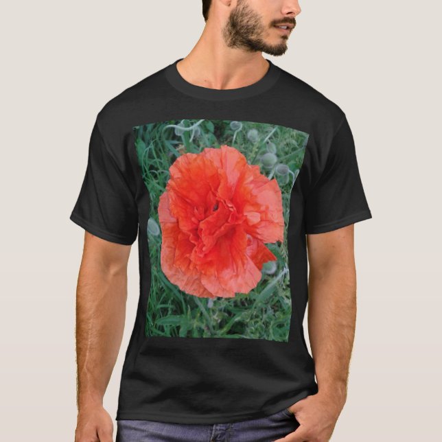 Camiseta Flor de Pop Duplo (Frente)