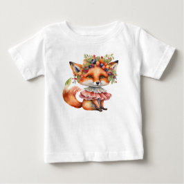 Camiseta Flor de Raposa Berry