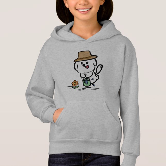 Camiseta flor de rega (Frente)