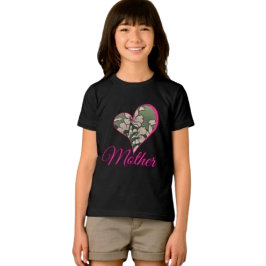 Camiseta Flor de Rosa Verde