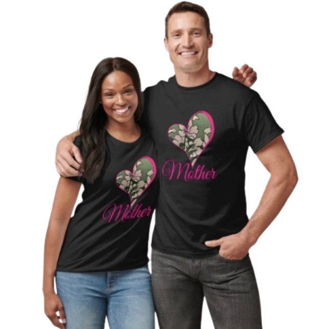 Camiseta Flor de Rosa Verde (Celebrate Mom with a tee he’ll love to wear—perfect for family photos and Mother’s Day fun. 

)