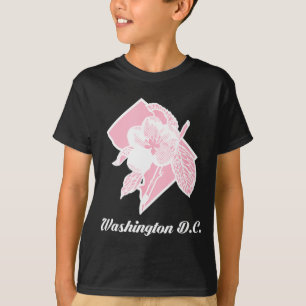 Camiseta Flor de Sakura Cerejeira em Washington Distri