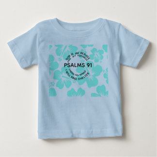 Camiseta Flor de salmos de menta 91