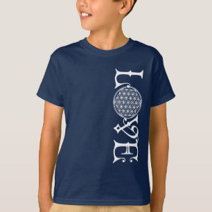 Camiseta Flor de Vida - Alface de amor tatuagem branca