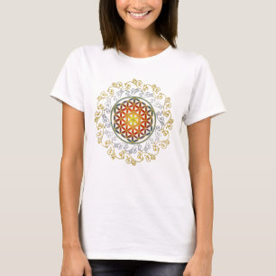 Camiseta Flor de Vida / Blume des Lebens - Ornamento IV