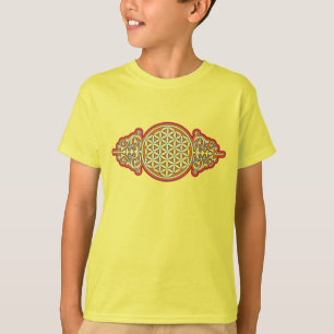 Camiseta Flor de Vida / Blume des Lebens - vintage VII