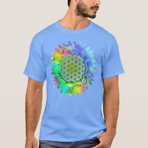 Camiseta Flor De Vida - Flor Geométrico 5