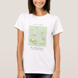 Camiseta Flor do Mês de Nascimento de Julho