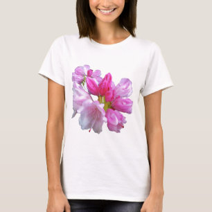 Camiseta Flor do rododendro