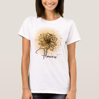 Camiseta Flor do sol