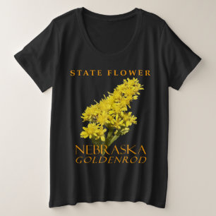 Camiseta Flor do Território de Nebraska Soldiago gigantean