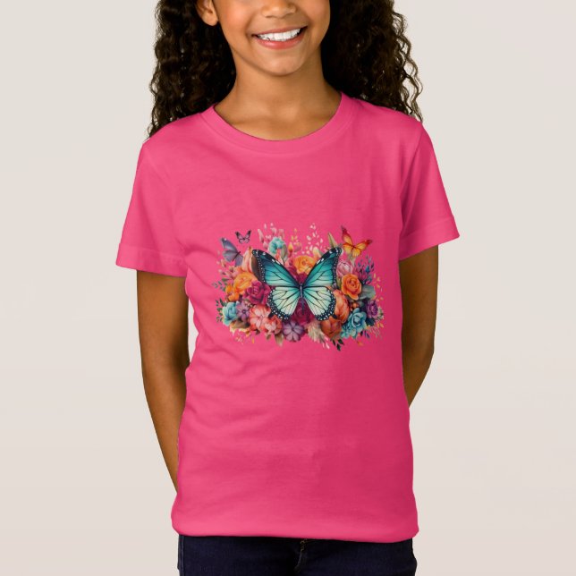 Camiseta Flor e Flutuante (Frente)