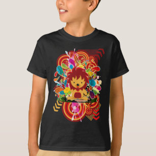 Camiseta Flor e leão