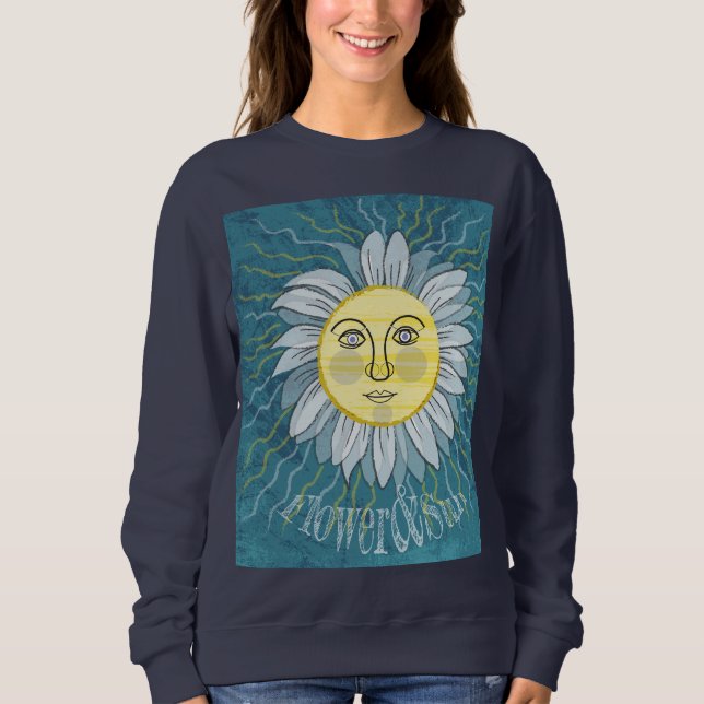 Camiseta Flor e Sol - Natureza (Frente)