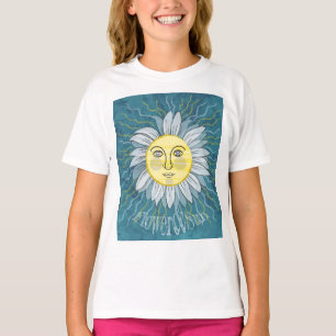 Camiseta Flor e Sol - Natureza