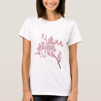 Camiseta flor efêmera