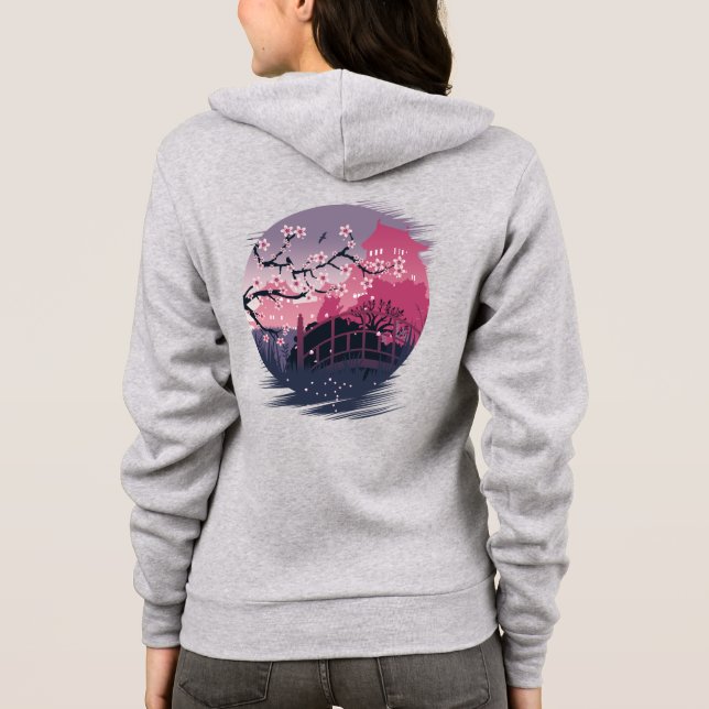 Camiseta Flor escuro (Verso)