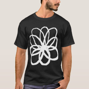 Camiseta Flor Espontâneo - Branco