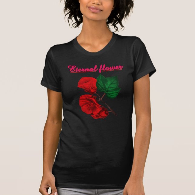 Camiseta Flor eterna  (Frente)