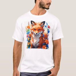 Camiseta Flor Fox