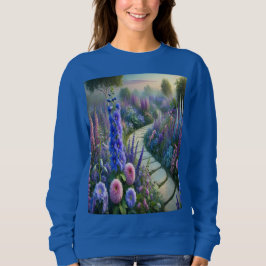 Camiseta Flor Garden Path Blue Sweet