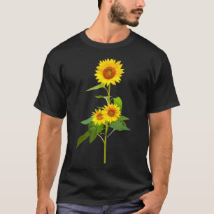 Camiseta Flor Girassol Amarelo Flor Girasol