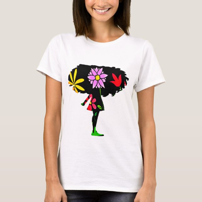 Camiseta Flor Girl (Frente)
