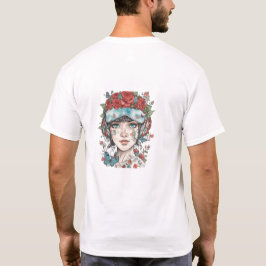 Camiseta Flor Girl