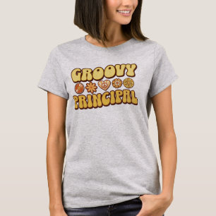 Camiseta Flor "Groovy Principal" da Imagem Retroativa Perso