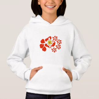 Camiseta Flor Hoodie